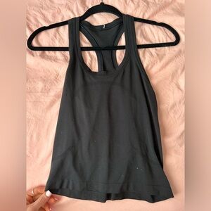 Lululemon black racer back tank